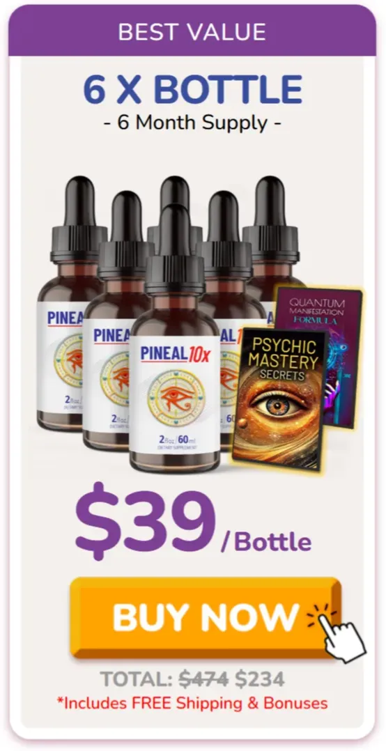 Pineal 10x price 6 bottle
